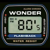 Wonder 80's Flashback station logo