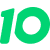 Radio 10 non-stop station logo