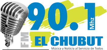 90.1 MHz FM EL CHUBUT station logo