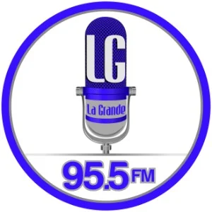 LG LA GRANDE 95.5 (León) - 95.5 FM - XHELG-FM - Promomedios - León, Guanajuato station logo
