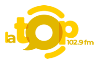 La Top 102.9 FM - San Pedro Sula, Honduras station logo