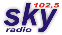 Sky Radio 102.5 Skopje, Macedonia station logo