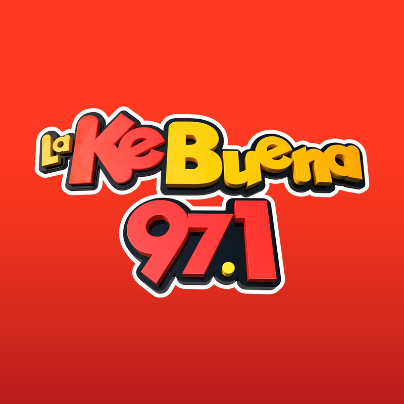 LA KEBUENA 97.1 (GDL) - 97.1 FM - XEBA-FM - Radiópolis - Guadalajara, Jalisco station logo